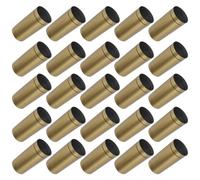 SUPVOX Capsule Termoretraibili Tappi per Bottiglia 100 in Plastica Oro 30mm per Sigillatura e Decorazione Bottiglie Domestico