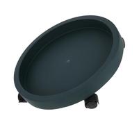 SUPVOX Carrello Portafiori con Ruote per Carichi Pesanti Vassoio Mobile per Vasi di Fiori Rotondi Telaio Mobile per Uso Interno Ed Esterno Base per Fioriera con Ruote