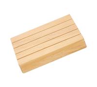 SUPVOX Carte Da Gioco in Legno Vassoio Per Carte Da Gioco Supporto Espositivo in Legno Scomparti in Altezza Crescente Per Organizzazione e Visibilità
