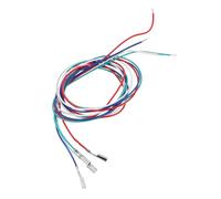 SUPVOX Cavi Testina Giradischi 4 Pezzi in Rame Fili Di Collegamento Codificati a Colori Per Installazione Semplice e Stabile in Impianti Audio Vintage e Ambienti Domestici