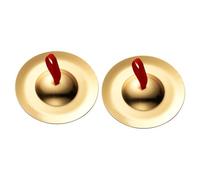 SUPVOX Cembali a Mano in Rame per Strumento Musicale a Percussione per Danza del Ventre Set 1 Paio Suono Nitido e Struttura Resistente per Feste e Intrattenimento