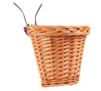 SUPVOX Cestino Per Bicicletta In Pp Supporto Metallico, Robusto E Resistente, Cesto Anteriore Superficie Liscia, Per All'Aperto E Conservazione A Casa, Colore Colore Casuale