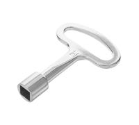 SUPVOX Chiave Bussola Multiuso per Valvola del Gas Chiave in Lega di Zinco per Valvola di Scarico e Sfiato del Radiatore