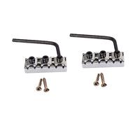 SUPVOX Chitarra D'argento 2 Pz Chitarra Dado Di Bloccaggio Tremolo Colodoil Argento