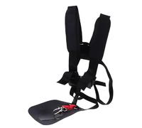 SUPVOX Cintura Imbottita Doppia Tracolla per Decespugliatore Accessorio Pratico per Tagliaerba Distribuzione Peso su Spalle e Petto Cinghia di Sicurezza Resistente per Utensili da