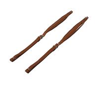 SUPVOX Cinturini per Fisarmonica Regolabili in Pu 83-110 Cm, Set 2 Pezzi, Tracolle Leggere e Resistenti per Basso, Accessori per Fisarmoniche Color Caffè Adatti a Vari Modelli