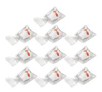 SUPVOX Ciondoli in Resina a Forma di Pesce Rosso Set da 10 Pezzi, Charms per Gioielli Fai da Te, Leggeri e Resistenti per Orecchini, Braccialetti e Portachiavi, Forniture Artigianali