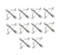 SUPVOX Ciondolo Arco e Freccia in Lega, Set 20 Pezzi per Bigiotteria | Argento, Design Delicato e Semplice, Accessori Decorativi per Creazioni DIY e Regalo