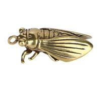 SUPVOX Ciondolo Gioiello Vintage in Ottone a Forma di Cicala, Ciondolo Fai da Te per Collane e Portachiavi, Decorazione Artigianale Creativa per Bracciali e Accessori Personalizzati