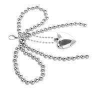 SUPVOX Ciondolo Portachiavi con Fiocco di Perle Argentato per Scarpe da Ginnastica, Ballerine e Tacchi Alti, Accessorio Decorativo per Calzature alla Moda, Facile da Applicare per Donna