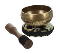 SUPVOX Ciotola Tibetana per Meditazione e Yoga Realizzata Materiali di Resistente e Pratica per Uso Prolungato per Pratica Yoga Vipassana Sahasrara Preghiera per Serenità Interiore