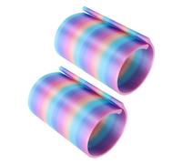 SUPVOX Clip Porta Rotolo per Tela Pittura Diamanti 2 Pezzi, Supporto Anti-rotolamento per Pezzi Grandi, Anello di Fissaggio per Tessuti Artigianali, Accessori per Punto Croce e Quilting,