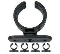 SUPVOX Clip Supporto Resistente e Adattabile in Plastica Nera 5 Pezzi per Microfono per Setup Audio Domestico