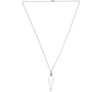 SUPVOX Collana Bottiglietta di Vetro Vuota e Catena per Fai da Te, Messaggi in Bottiglia e Oggetti Decorativi Artigianali