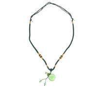 SUPVOX Collana Ciondolo Creativo Bottiglia di Olio Essenziale Verde, Gioielli Diffusori di Aromaterapia per Donne, Mini Contenitore Profumato per Purificare L’aria e Decorare Abiti