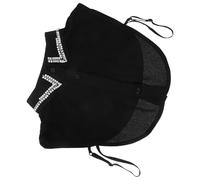 SUPVOX Collare Finto Donna Nero Pietre Decorative e Perle Artificiali