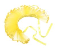 SUPVOX Colletto Elisabettiano Staccabile Volant a Balze Traspirante, Accessorio Costume Rinascimentale Unisex per Spettacoli Teatrali, Cosplay e Feste di Halloween