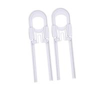 SUPVOX Confezione 2 Sicurezza Serrature U Regolabili per Armadi Blocca e Chiusure Antiscasso per Cucina e Protezione e Animali Domestici