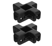 SUPVOX Connettore Centrale per Copertura da Sole 2 Pezzi in Plastica Anti-invecchiamento, Giunto di Ricambio per Struttura Pop-up da Giardino, Accessori di Fissaggio per