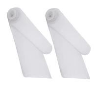 SUPVOX Coperta Neve Finta 2 Pezzi in Poliestere, Decorazione Natalizia per Villaggio Innevato, Accessorio per Feste di Natale e Scenografie Invernali