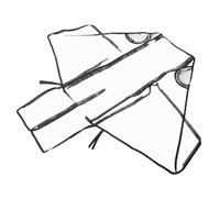 SUPVOX Copertura Antipioggia per Passeggino Telo Protettivo Trasparente Accessorio Antivento per Passeggino Facile da Installare e Riporre Resistente alla Pioggia