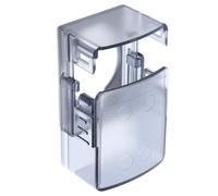 SUPVOX Copertura di Sicurezza per Serratura Leva Porta in Plastica Antibloccaggio per Protezione Maniglia Porta per Sicurezza Domestica Facile Installazione senza Attrezzi