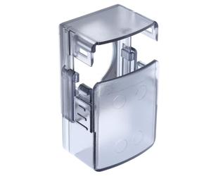 SUPVOX Copertura di Sicurezza per Serratura Leva Porta in Plastica Antibloccaggio per Protezione Maniglia Porta per Sicurezza Domestica Facile Installazione senza Attrezzi