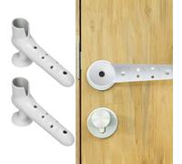SUPVOX Copertura Maniglia per Porte in Silicone 2 Pezzi Funzione Anti-collisione e Protezione per Proteggere Pareti e Maniglie