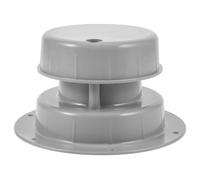 SUPVOX Copertura per Sfiato Tetto Camper Grigio con Viti Tappo Idraulico per Ventilazione e Protezione Camper RV Resistente e Traspirante per Circolazione Aria