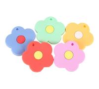 SUPVOX Copri Chiavi in Silicone 5 Pezzi a Forma di Fiore per Donne e Ragazze, Leggero e Protettivo, Design Delicato e Carino per Chiavi di Casa