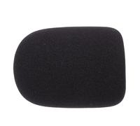 SUPVOX Coprimicrofono in Schiuma Antivento Nero Protezione Mic Morbida e Resistente Adatto per Studio Meeting e Palco Facile da Installare e Rimuovere Sostitutivo Pratico ed Elegante