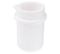 SUPVOX Crogiolo di Quarzo per Fusione 1 kg Tazza di Fusione Resistente al Calore Oltre 1800°c Multifunzionale per Raffinazione Gioielli Forniture Metalli