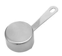 SUPVOX Cucchiaio in Acciaio Inossidabile 60 Ml per Salsa e Teppanyaki, Dosatore Multifunzionale Antiaderente, Utensile da Cucina Leggero e Lavabile in Lavastoviglie per Uso Domestico