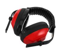 SUPVOX Cuffie Antirumore Regolabili per Studenti, Protezione Udito Rosso | ABS e Pvc, Spugna Inclusa, per Dormitorio e Biblioteca, Comfort Prolungato Stile Casuale