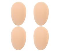 SUPVOX Cuscinetti Muscolari Autoadesivi da Uomo in Silicone Riutilizzabili, Inserti Toracici Push-up Invisibili per Palestra e Abbigliamento Sportivo, 2 Paia Colore Cachi Ergonomici