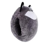 SUPVOX Cuscino Riscaldante Morbido Forma di Cartone Animato Cuscino da Ufficio Imbottitura Soffice per Mani Calde e Supporto Schiena per Dormire e Relax in Inverno