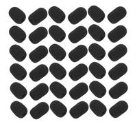 SUPVOX Custodia in Schiuma per Microfono da Bavero 30x20x7mm 60pezzi, Protezione Antirumore per Microfoni Esterni da Performance