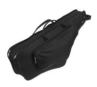 SUPVOX Custodia per Sassofono Alto con Manico e Tracolla Regolabile, Resistente e Imbottita Nero, Grande Capacità per Concerti e Scuole