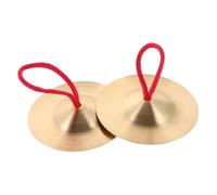 SUPVOX Cymbali Mano Mini per Strumento Musicale Portatile per Lezioni e Attività All Aperto Suono e Design Educativo per Sviluppare Competenze Sociali