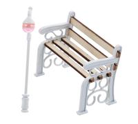 SUPVOX Da in Miniatura e Lampione Accessori Decorativi Per Giardino Delle Fate Realizzato in Sicura e Affidabile Design Realistico e Per Decorazione Paesaggistica Da Te