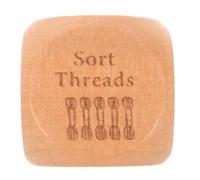 SUPVOX Dadi Per La Decisione Di Cucito Dadi Artigianali A 6 Facce Fatti A Mano Incisi