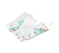 SUPVOX Dinosaur Height Chart Wall Hanging For Room Decor Growth Measurement With Cute Animal Pattern Nursery And Classroom Wall Decoration