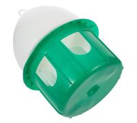 SUPVOX Dispenser per Uccelli Plastica Resistente Abbeveratoio Igienico per Pappagalli e Parrocchetti con Serbatoio Trasparente Ad Capacità Riutilizzabile