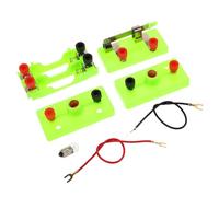 SUPVOX Esperimenti Elettricità per Kit Didattico Stem Circuiti in Serie e Parallelo per Scuola Elementare Materiale Educativo Interattivo per Laboratori Scientifici