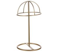 SUPVOX Espositore per Cappelli in Ferro Resistente Design a Cupola, Porta-parrucche Multifunzionale da Tavolo per Negozio e Casa, Supporto Espositivo per Cappelli e Berretti