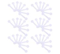 SUPVOX Etichette Adesive per Gioielli 1000 Pezzi Etichette Prezzo Bianche per Collane Orecchini e Anelli Adesivi Autoadesivi Resistenti e Scrivibili per Etichettatura Professionale in