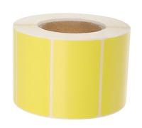 SUPVOX Etichette Termiche Autoadesive Rettangolari Gialle 50x30 Mm, Rotolo 800 Pezzi per Stampanti Termiche, Etichette per Spedizione, Ufficio e Scuola, Carta Termica Adesiva Fai da Te