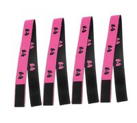 SUPVOX Fasce Elastiche Regolabili per Parrucca 4 Pezzi Antiscivolo Chiusura a Strappo per Donna, per Mantenere i Capelli Stabili e Comodi