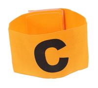 SUPVOX Fascia Calcio Regolabile in Nylon Riutilizzabile Bracciale Sportivo Team Leader per Calcio Pallacanestro e Hockey Colore Giallo Resistente e Confortevole