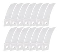 SUPVOX Fermacassetti Antiscivolo in Pvc 200 Pezzi Viti Incluse